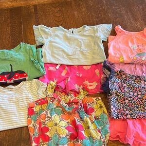3T Girls Toddler Summer 9pc Lot